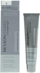Revlon Revlon, Revlonissimo Colorsmetique, Hyaluronic Acid, Permanent Vopsea de păr, 8 Light Blonde, 60 ml