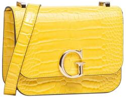 Guess Guess, Corily, Textile Crossbody Bag, Yellow, 18.5 x 14.5 x 7 cm, For Women
