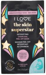 I Love I Love, Skin Superstar, Detoxifying, Sheet Mask, For Face, 10 ml Masca de fata