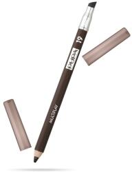 PUPA Pupa, Multiplay, Double-Ended, Eyeshadow & Kajal Eyeliner 2-In-1, 19, Dark Earth, 1.2 g *Tester