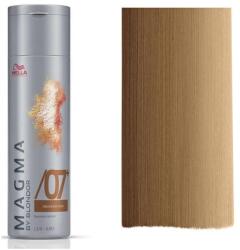 Wella Wella Professionals, Magma By Blondor, Hair Colouring Cream Toner, /07+ Dark Chestnut, For Foiling And FreeHand Techniques, 120 g - yuzuma
