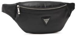 Guess Guess, Certosa, Synthetic Leather, Textile Fanny Pack, hmcrts p1330, Black, 28 x 14 x 8 cm, For Men