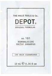 Depot Depot, 100 Hair Cleansing No. 101, Botanical Complex, Șampon, Normalizing, 10 ml