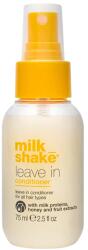 Milk Shake Milk Shake, Leave-In, Milk Proteins, Hair Leave-In Conditioner, Balances Moisture, 75 ml