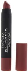 IsaDora IsaDora, Twist-Up, Matt, Ruj cremă, 73, Haute Chocolate, 3.3 g