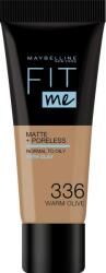 Maybelline Maybelline, Fit Me Matte + Poreless, Liquid Foundation, 336, Warm Olive, 30 ml