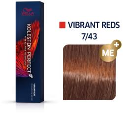 Wella Wella Professionals, Color Touch, Ammonia-Free, Semi-Permanent Vopsea de păr, 7/43 Vibrant Reds, 60 ml