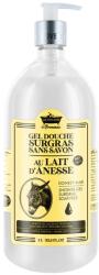 Les Petites Bains de Provence Les Petites Bains de Provence, Donkey Milk, Shower Gel, For Body, Face & Hair, For Sensitive Skin, 1000 ml