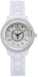 Dior Christian Dior, VII, Quartz Ceramic Strap Watch, White, 33 mm, For Women Ceas