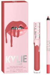 Kylie Cosmetics Set Kylie Cosmetics: By Kylie, Ruj lichid, 500, Kristen, 3 ml + By Kylie, Pencil, Lip Liner, Kristen, 1.1 g