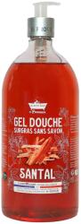 Les Petites Bains de Provence Les Petites Bains de Provence, Santal, Shower Gel, For Body, Face & Hair, For Sensitive Skin, 1000 ml