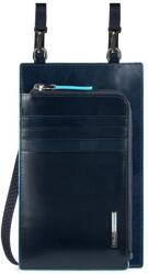 Piquadro Piquadro, Tasche, Leather Crossbody Bag, Blue, 11.5 x 19 x 2 cm, For Men - yuzuma - 530,00 RON