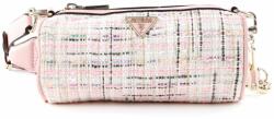Guess Guess, Manhattan, Polyester, Shoulder Bag, Textile Crossbody Bag, Pink Tweed, For Women