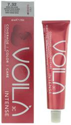 Intercosmo Intercosmo, Voila 3C Intense, Permanent Vopsea de păr, 7.32 Medium Beige Blonde, 60 ml