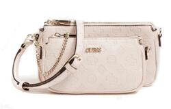 Guess Guess, Dayane, Double, Textile Crossbody Bag, Blush, 24 x 13.5 x 4.5 cm, For Women