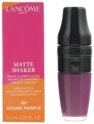Lancome Lancome, Matte Shaker, Ruj lichid, Ruj lichid, 187, Round Purple, 6.2 ml
