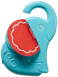 Mattel Fisher Price, Elephant Peek, Play Mirror With Hands-On Activities, Rattles With Teething Toy 2-In-1 , Unisex, 3+ months