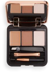 Makeup Revolution Set, Makeup Revolution, Brow Sculpt, Eyebrow Palette, Medium, 2.2 g