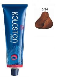 Wella Wella Professionals, Koleston Perfect, Permanent Vopsea de păr, 6/34 Dark Blonde Golden Red, 60 ml