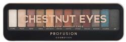 Profusion Profusion, Chestnut Eyes, Eyeshadow Palette, 12 Shades, 25 g