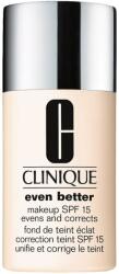 Clinique Clinique, Even Better, Paraben-Free, Hydrating, Liquid Foundation, CN 0.75, Custard, SPF 15, 30 ml *Tester