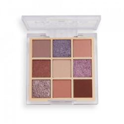 Makeup Revolution Makeup Revolution, Ultimate Nudes, Eyeshadow Palette, Light, 9 Shades, 8.1 g