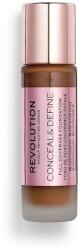 Makeup Revolution Makeup Revolution, Conceal & Define, Oil Free, Cream Foundation, F 15, 23 ml