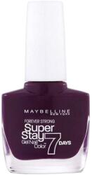 Maybelline Maybelline, Forever Strong Super Stay 7 Days, Ojă, Nr. 05, Extreme Black Current, 10 ml