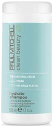 Paul Mitchell Paul Mitchell, Clean Beauty Hydrate, Vegan, Șampon, Balances Moisture, 50 ml