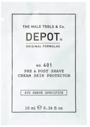 Depot Depot, 400 Shave Specifics No. 401, Soothing, Pre & Post Shaving Cream, 10 ml