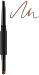 Gosh Gosh, Long Lasting, Double, Eyebrow Cream Pencil, 002, Brown, 0.5 g