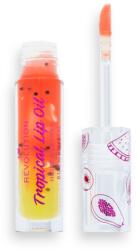 Revolution Beauty I Heart Revolution, Tropical, Plumping, Lip Oil, Papaya, 3.8 ml