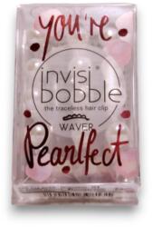InvisiBobble Set Trio, InvisiBobble, Waver You're Pearlfect, Hair Clip, Crystal Clear, 3 pcs