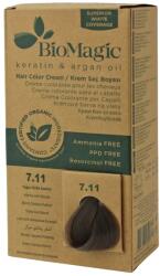 BioMagic Biomagic, Biomagic, Keratin & Argan Oil, Permanent Vopsea de păr, 7.11 , 250 ml *Tester