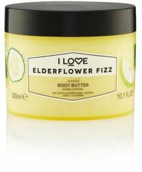 I Love I Love, Signature Collection, Vegan, Hydrating, Elderflower Fizz, Body Butter, 330 ml