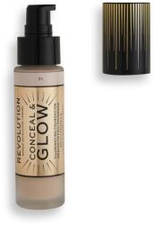 Makeup Revolution Makeup Revolution, Conceal & Glow, Illuminating, Cream Foundation, F1, 23 ml