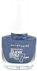 Maybelline Maybelline, Forever Strong Super Stay 7 Days, Ojă, Nr. 650, Midnight Blue, 10 ml