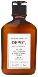 Depot Depot, 100 Hair Cleansing No. 102, Botanical Complex, Șampon, Anti-Dandruff & Sebum Control, 250 ml