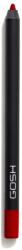 Gosh Gosh, Velvet Touch, Vegan, Waterproof, Contour, Lip Liner, 016, The Red, 1.2 g