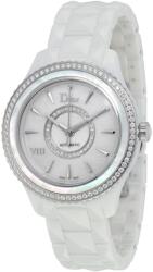 Dior Christian Dior, VII, Quartz Ceramic Strap Watch, White, 38 mm, For Women Ceas