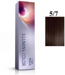 Wella Wella Professionals, Illumina Color, Permanent Vopsea de păr, 5/7 Light Chestnut Brown, 60 ml