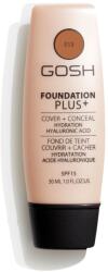 Gosh Gosh, Foundation Plus+, Liquid Foundation & Concealer 2-In-1, 010, Tan, SPF 15, 30 ml *Tester