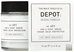 Depot Depot, 400 Shave Specifics No. 401, Soothing, Pre & Post Shaving Cream, 75 ml