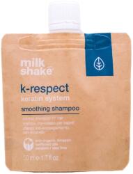 Milk Shake Milk Shake, K-Respect, Keratin, Șampon, For Smoothening, 50 ml
