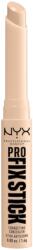 NYX Cosmetics Nyx, Pro Fix Stick Correcting, Vegan, Transfer-Resistant, Pencil Concealer, 03, Alabaster, 1.6 g