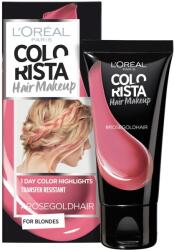 L'Oréal L'Oreal Paris, Colorista Hair Makeup, Semi-Permanent Vopsea de păr, #ROSEGOLDHAIR, 30 ml