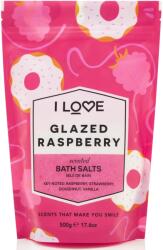 I Love I Love, Signature Collection, Glazed Raspberry, Bath Salt, 500 g