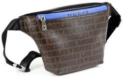 Guess Guess, Dan, Textile Fanny Pack, Bum, Black/Brown, For Men