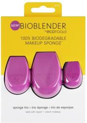 EcoTools Set Trio, EcoTools, Bioblender, Makeup Sponge, Purple, 3 pcs
