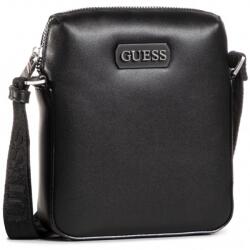Guess Guess, Dan, Document Holder, Leather Crossbody Bag, Black, Mini, For Men